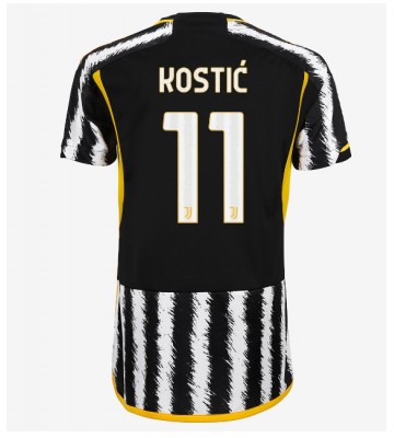 Juventus Filip Kostic #11 Hjemmebanetrøje Dame 2023-24 Kort ærmer